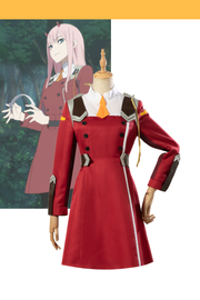 Cosrea A-E Darling In The Franxx Code 002 Uniform Cosplay Costume