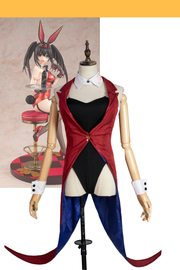 Cosrea A-E Date A Live Kurumi Tokisaki Bunny Girl Cosplay Costume