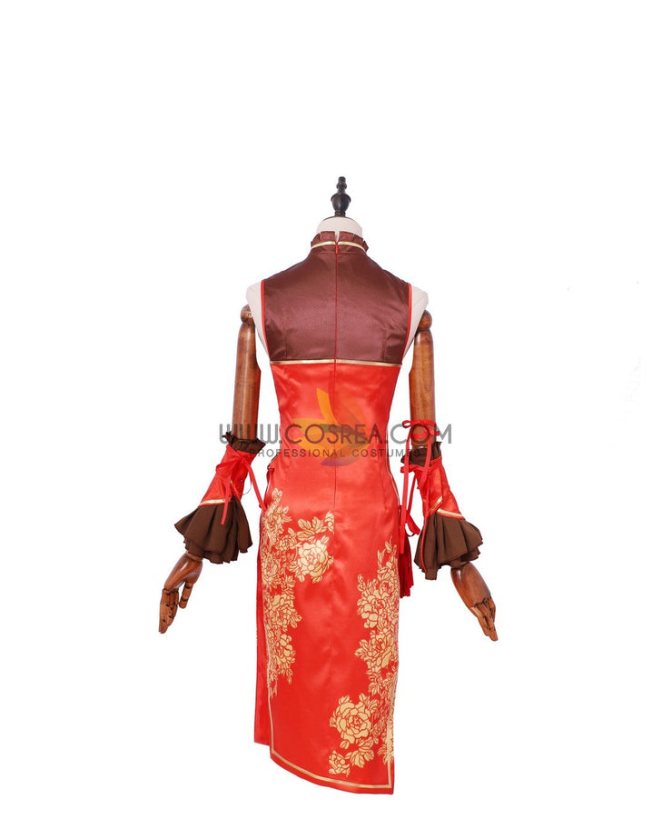 Cosrea A-E Date A Live Kurumi Tokisaki Qipao Dress Cosplay Costume