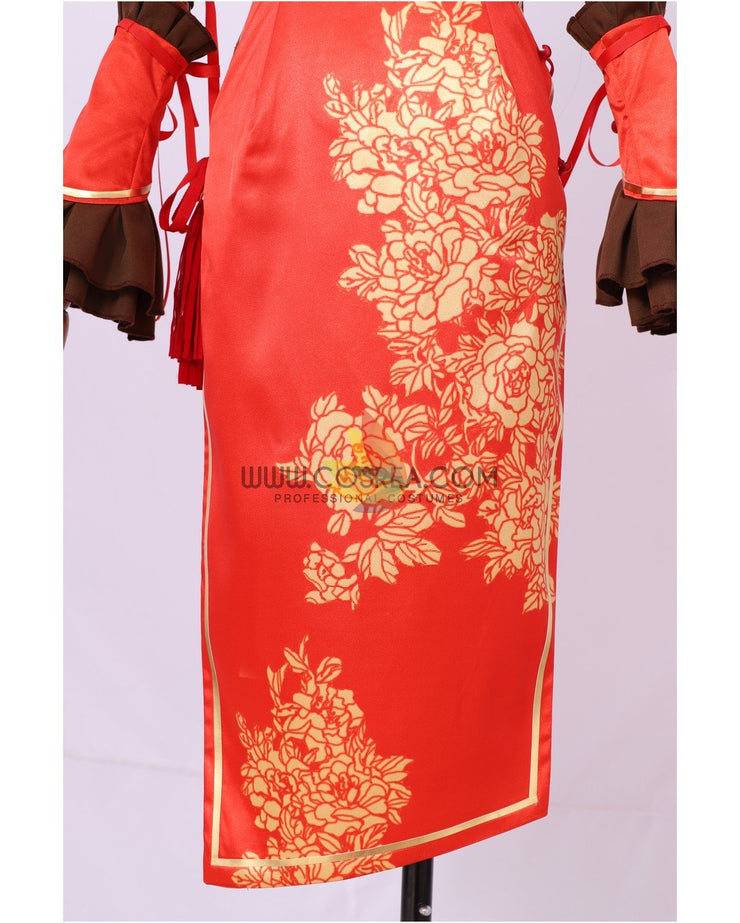 Cosrea A-E Date A Live Kurumi Tokisaki Qipao Dress Cosplay Costume