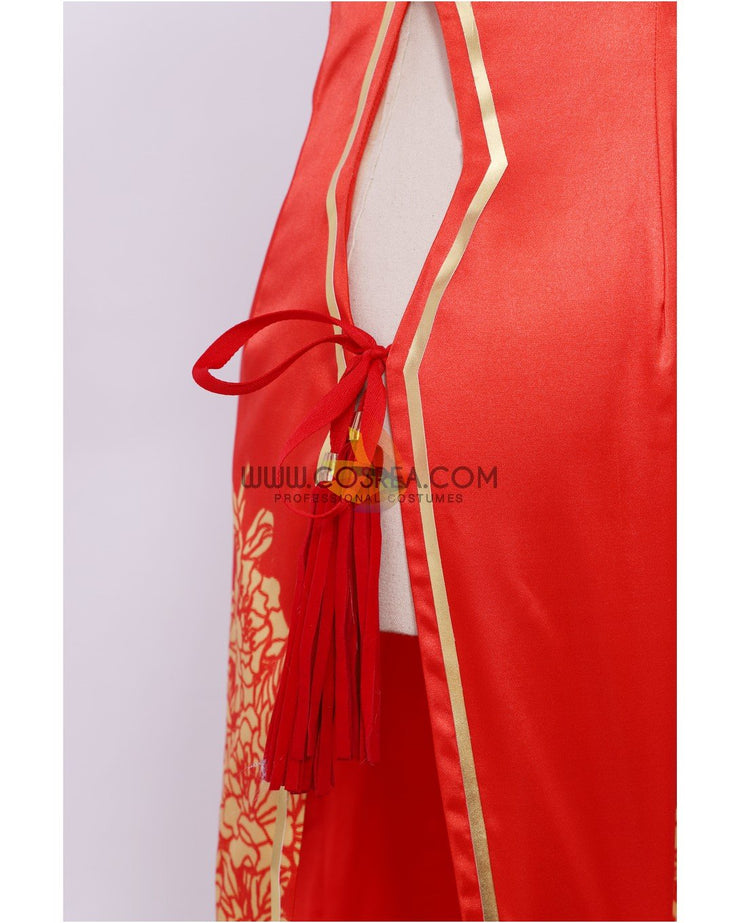 Cosrea A-E Date A Live Kurumi Tokisaki Qipao Dress Cosplay Costume