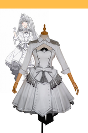 Cosrea A-E Date A Live White Queen Cosplay Costume