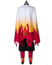 Cosrea A-E Demon Slayer Rengoku Kyojuro Printed Cosplay Costume