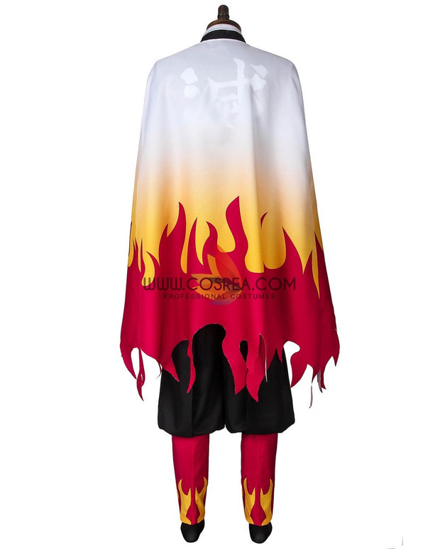 Cosrea A-E Demon Slayer Rengoku Kyojuro Printed Cosplay Costume
