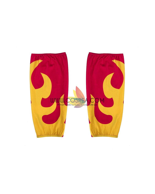 Cosrea A-E Demon Slayer Rengoku Kyojuro Printed Cosplay Costume