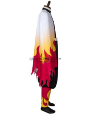 Cosrea A-E Demon Slayer Rengoku Kyojuro Printed Cosplay Costume