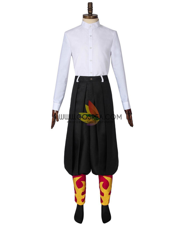 Cosrea A-E Demon Slayer Rengoku Kyojuro Printed Cosplay Costume