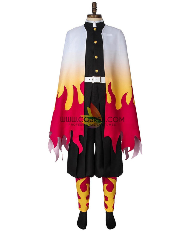 Cosrea A-E Demon Slayer Rengoku Kyojuro Printed Cosplay Costume