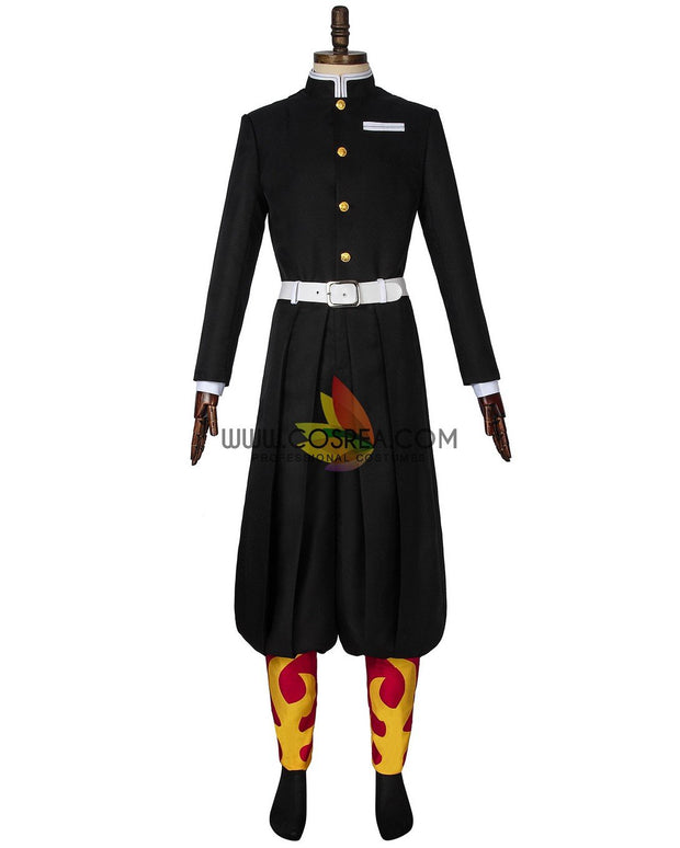 Cosrea A-E Demon Slayer Rengoku Kyojuro Printed Cosplay Costume