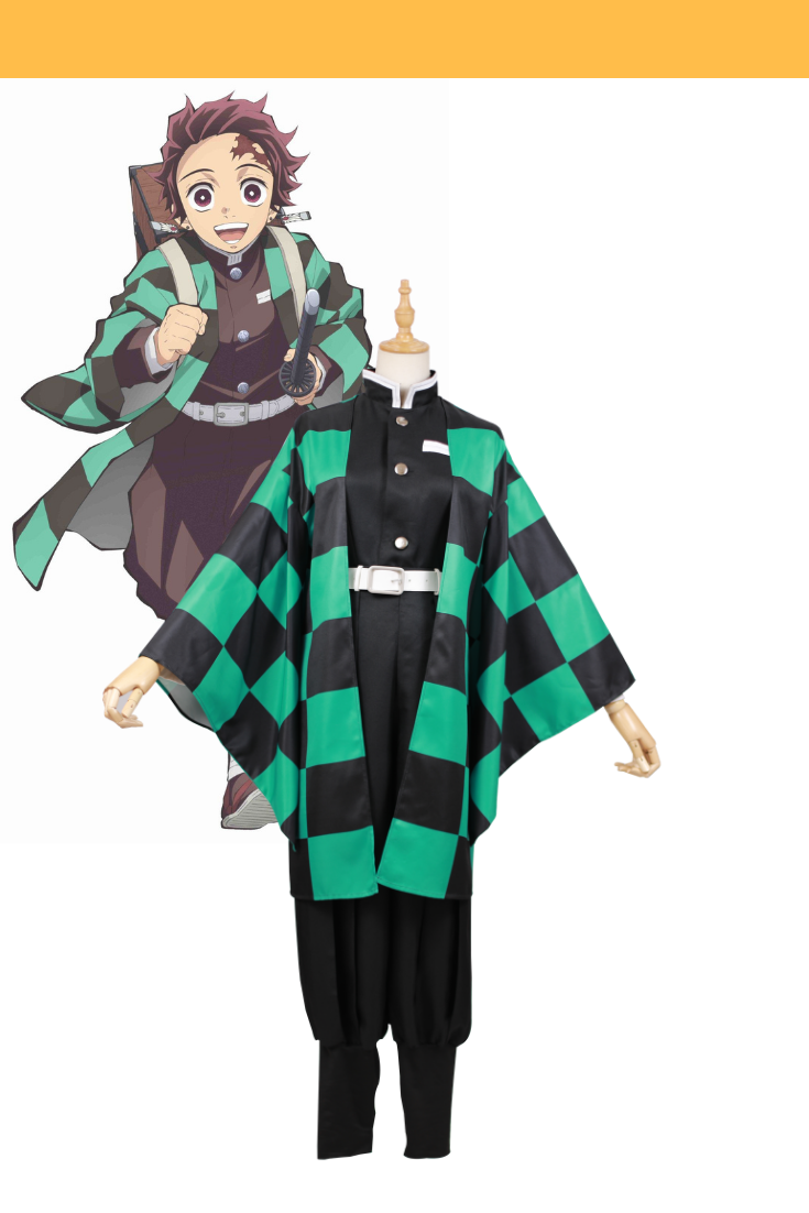 Demon Slayer Tanjiro Kamado Cosplay Costume Cosrea Cosplay