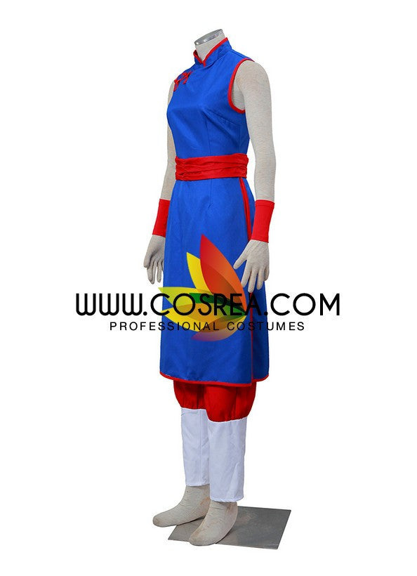 Cosrea A-E Dragonball Chi Chi Youth Qipao Cosplay Costume