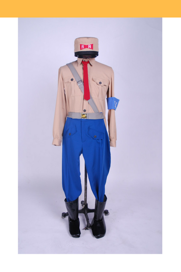 Cosrea A-E Dragonball General Blue Cosplay Costume