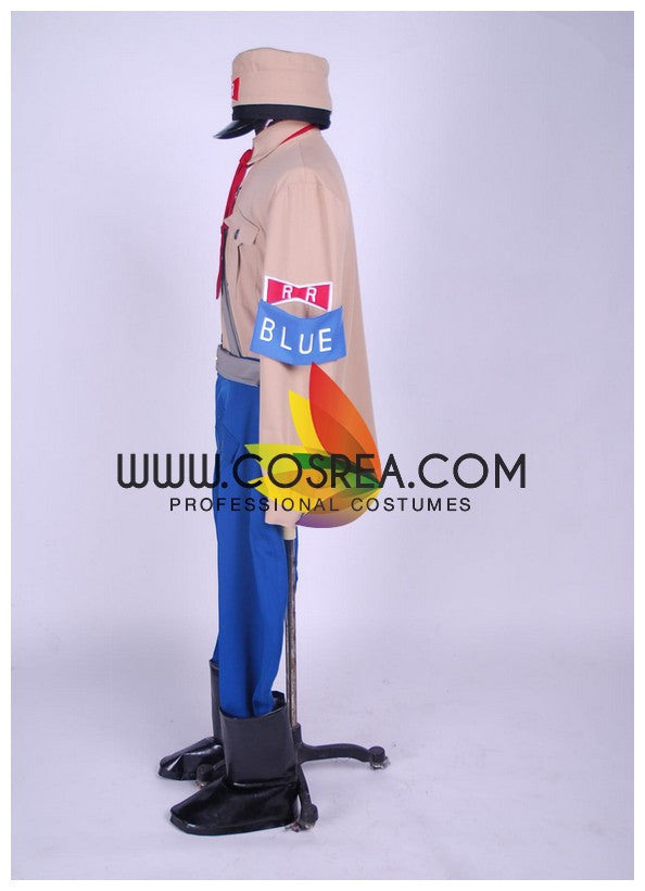 Cosrea A-E Dragonball General Blue Cosplay Costume