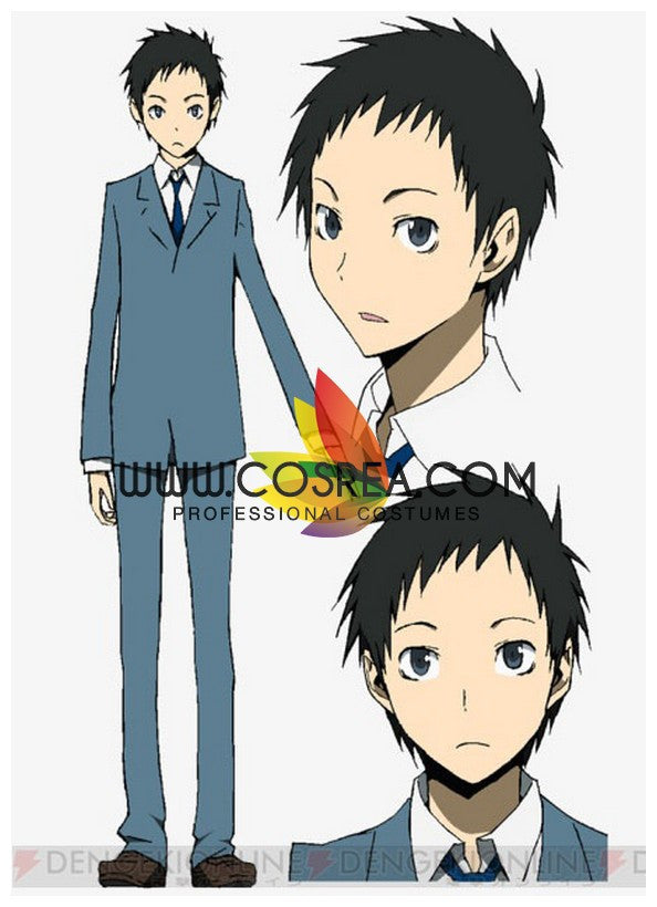 Cosrea A-E Durarara Raira Academy Male Cosplay Costume
