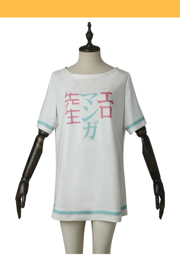 Cosrea A-E Eromanga Sensei Sagiri Izumi ED Pajama Cosplay Costume