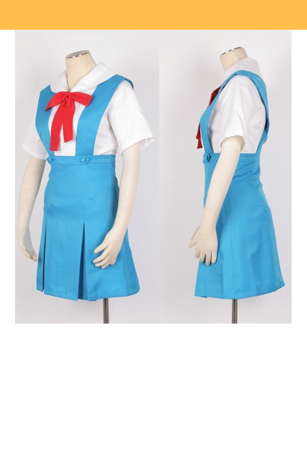 Cosrea A-E EVA Neon Genesis Rei School Uniform Cosplay Costume