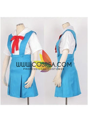 Cosrea A-E EVA Neon Genesis Rei School Uniform Cosplay Costume