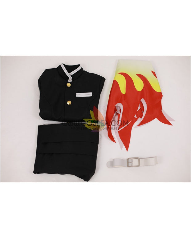 Cosrea A-E Kyojuro Rengoku Flame Hashira Demon Slayer Cosplay Costume