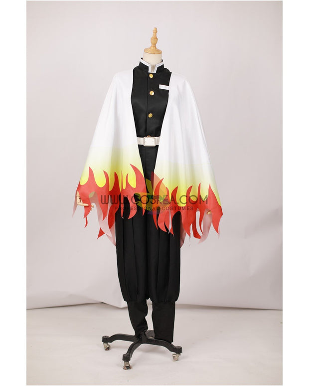 Cosrea A-E Kyojuro Rengoku Flame Hashira Demon Slayer Cosplay Costume