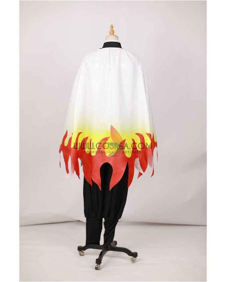 Cosrea A-E Kyojuro Rengoku Flame Hashira Demon Slayer Cosplay Costume