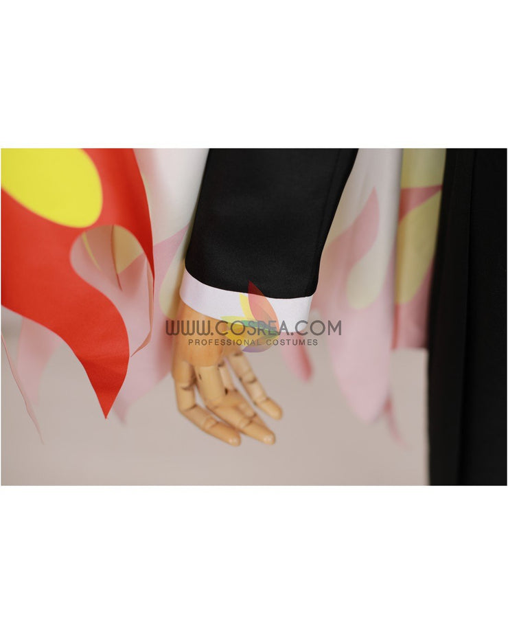 Cosrea A-E Kyojuro Rengoku Flame Hashira Demon Slayer Cosplay Costume