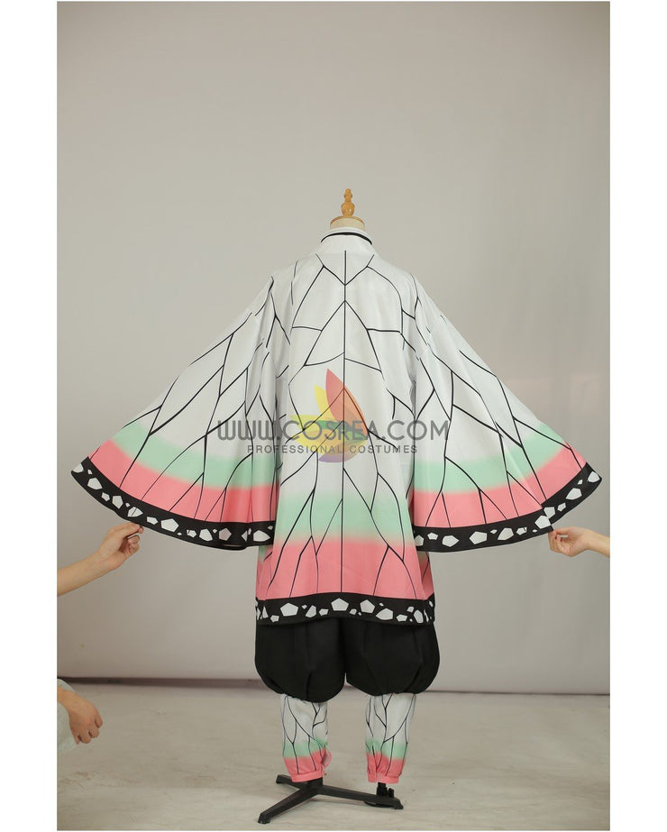 Cosrea A-E Shinobu Kocho Insect Hashira Demon Slayer Cosplay Costume