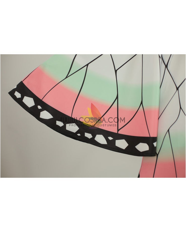 Cosrea A-E Shinobu Kocho Insect Hashira Demon Slayer Cosplay Costume