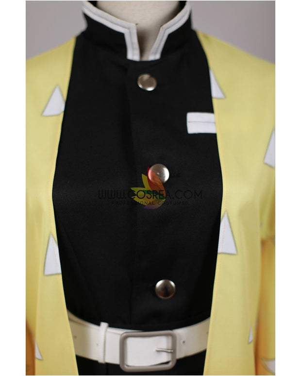 Cosrea A-E Zenitsu Agatsuma Demon Slayer Cosplay Costume