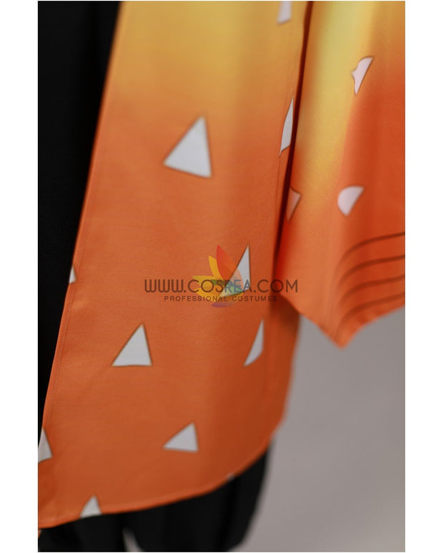 Cosrea A-E Zenitsu Agatsuma Demon Slayer Cosplay Costume
