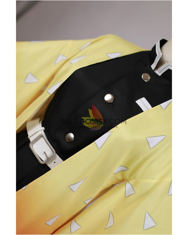 Cosrea A-E Zenitsu Agatsuma Demon Slayer Cosplay Costume