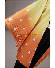 Cosrea A-E Zenitsu Agatsuma Demon Slayer Cosplay Costume