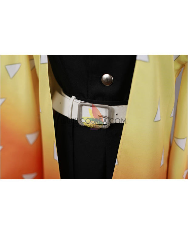 Cosrea A-E Zenitsu Agatsuma Demon Slayer Cosplay Costume