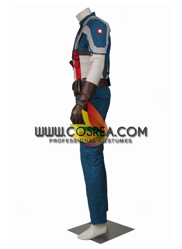 Cosrea Comic Captain America The First Avengers Cosplay Costume