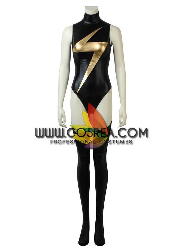 Cosrea Comic Ms Marvel Cosplay Costume