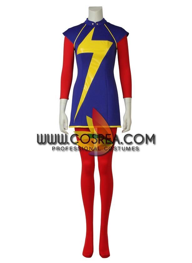 Cosrea Comic Ms Marvel Kamala Khan Cosplay Costume