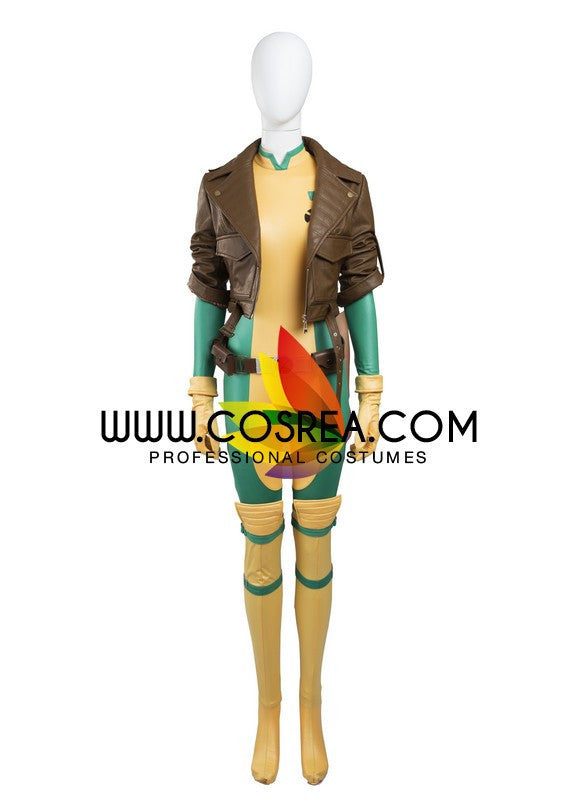 Cosrea Comic Rogue Comic Version Cosplay Costume
