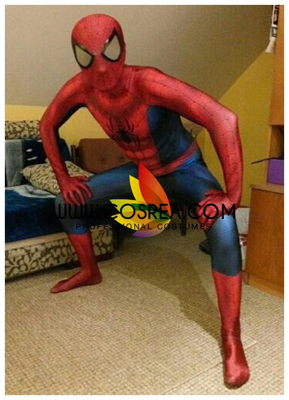 Cosrea Comic Spiderman Digital Printed Cosplay Costume