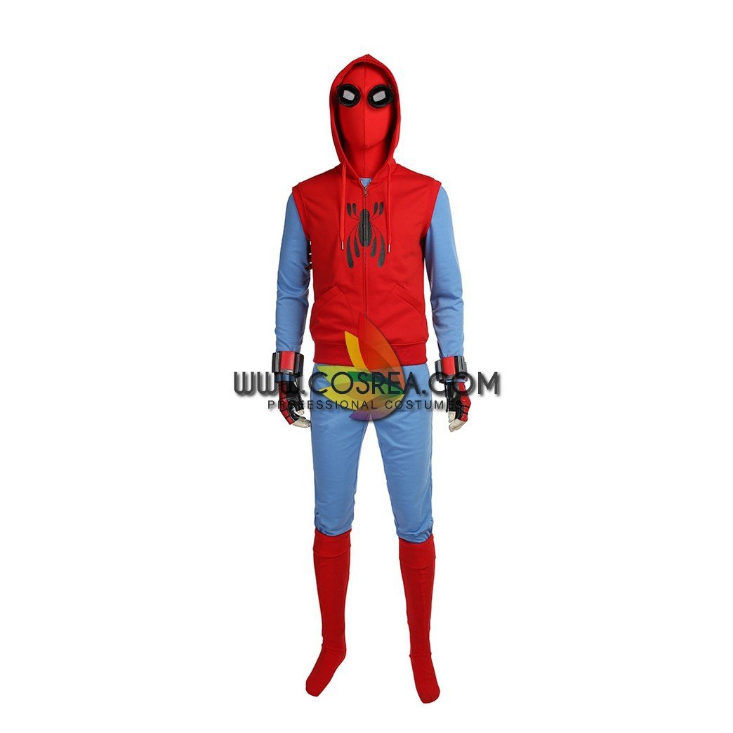 Spiderman Homecoming Homemade Cosplay Costume with Soles