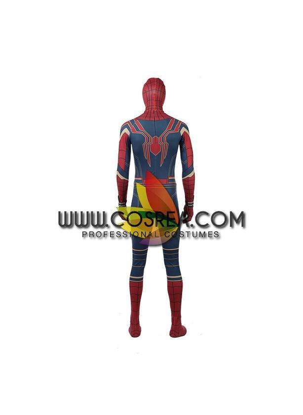 Cosrea Comic Spiderman Infinity War Cosplay Costume