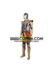 Cosrea Comic Thanos Infinity War PU Leather Cosplay Costume