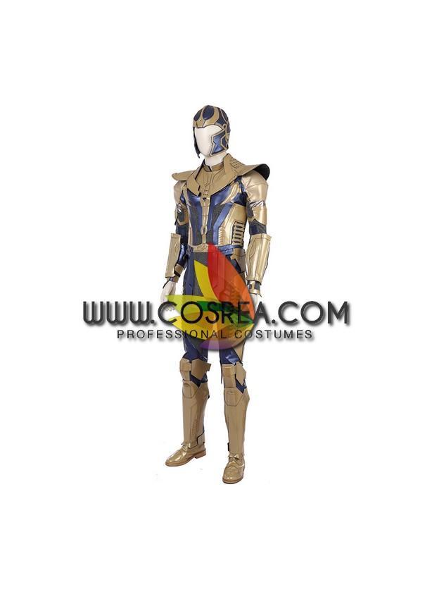Cosrea Comic Thanos Infinity War PU Leather Cosplay Costume