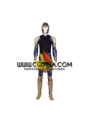 Cosrea Comic Thanos Infinity War PU Leather Cosplay Costume