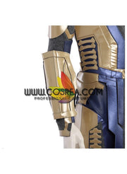 Cosrea Comic Thanos Infinity War PU Leather Cosplay Costume