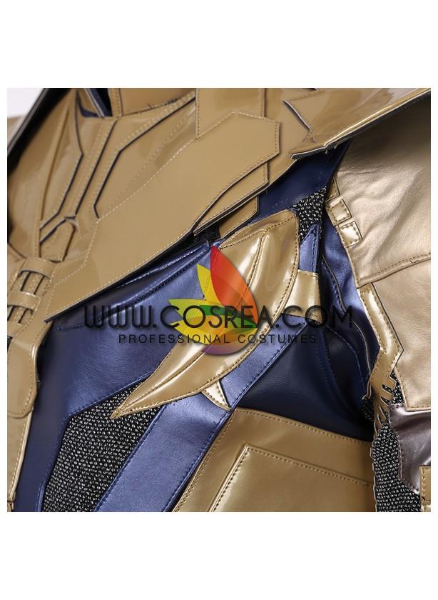 Cosrea Comic Thanos Infinity War PU Leather Cosplay Costume