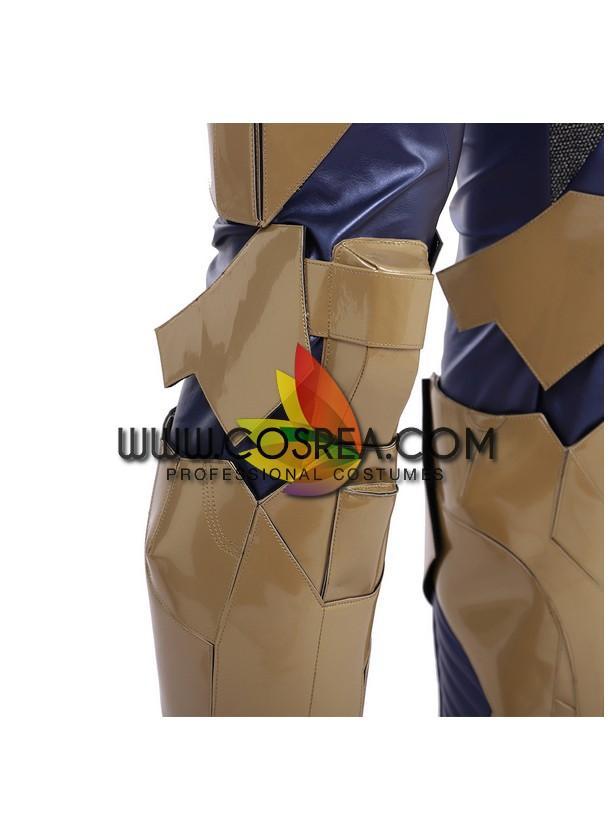 Cosrea Comic Thanos Infinity War PU Leather Cosplay Costume