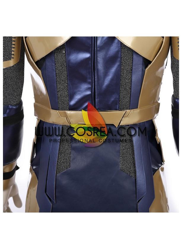 Cosrea Comic Thanos Infinity War PU Leather Cosplay Costume