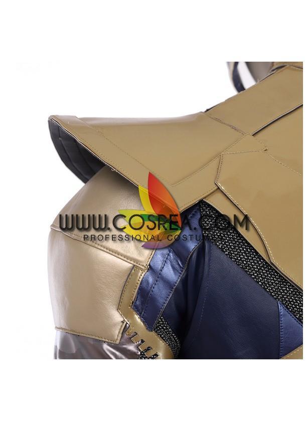 Cosrea Comic Thanos Infinity War PU Leather Cosplay Costume