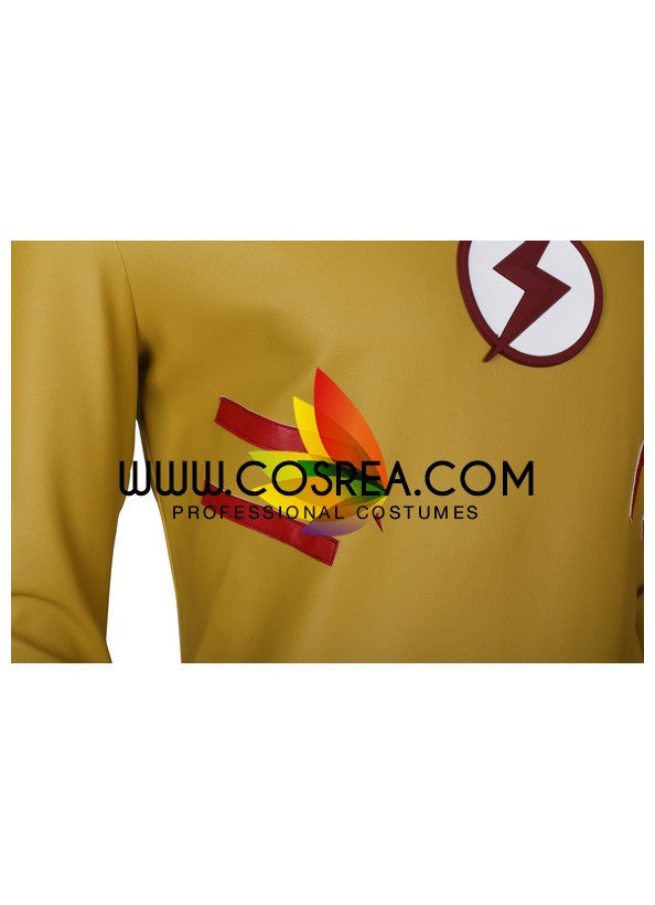 Cosrea Comic Young Justice League Kid Flash Cosplay Costume
