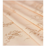 Cosrea Cosplay material Brocade Bamboo Blossom Custom Satin Material