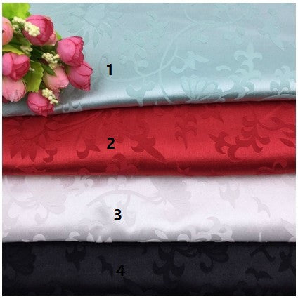 Cosrea Cosplay material Brocade Floral Vine Satin Material